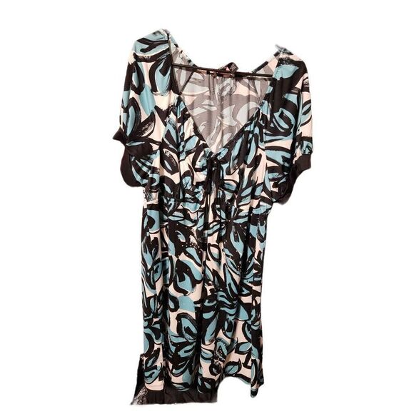 I.N.C. international concepts 1X blue dress gems - Picture 5 of 12